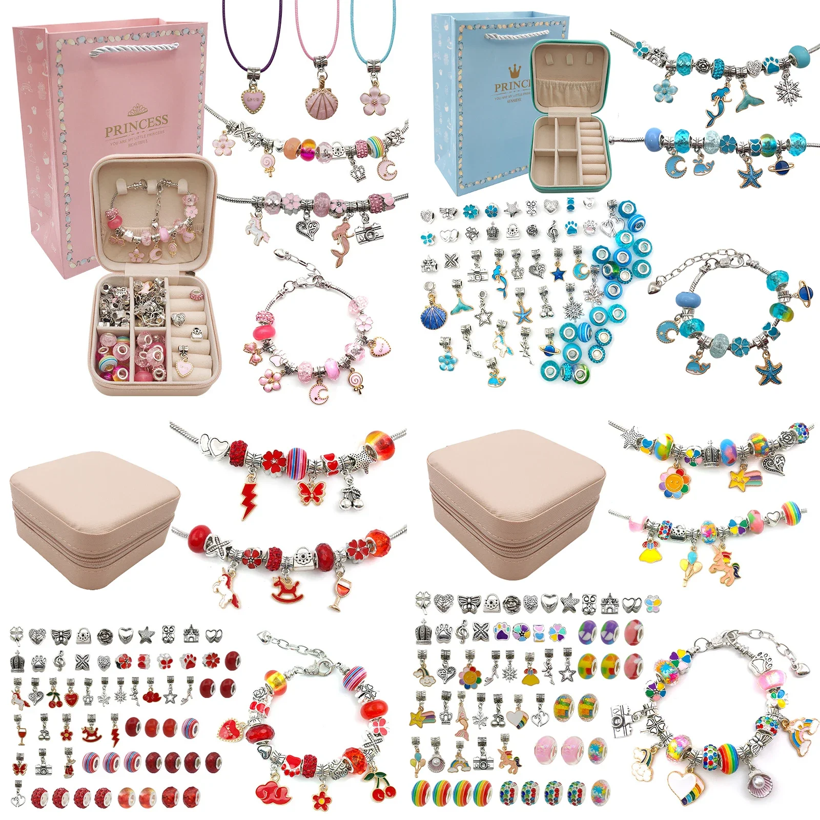 Musical Instrument Jewelry - Kit pembuatan gelang pesona untuk anak