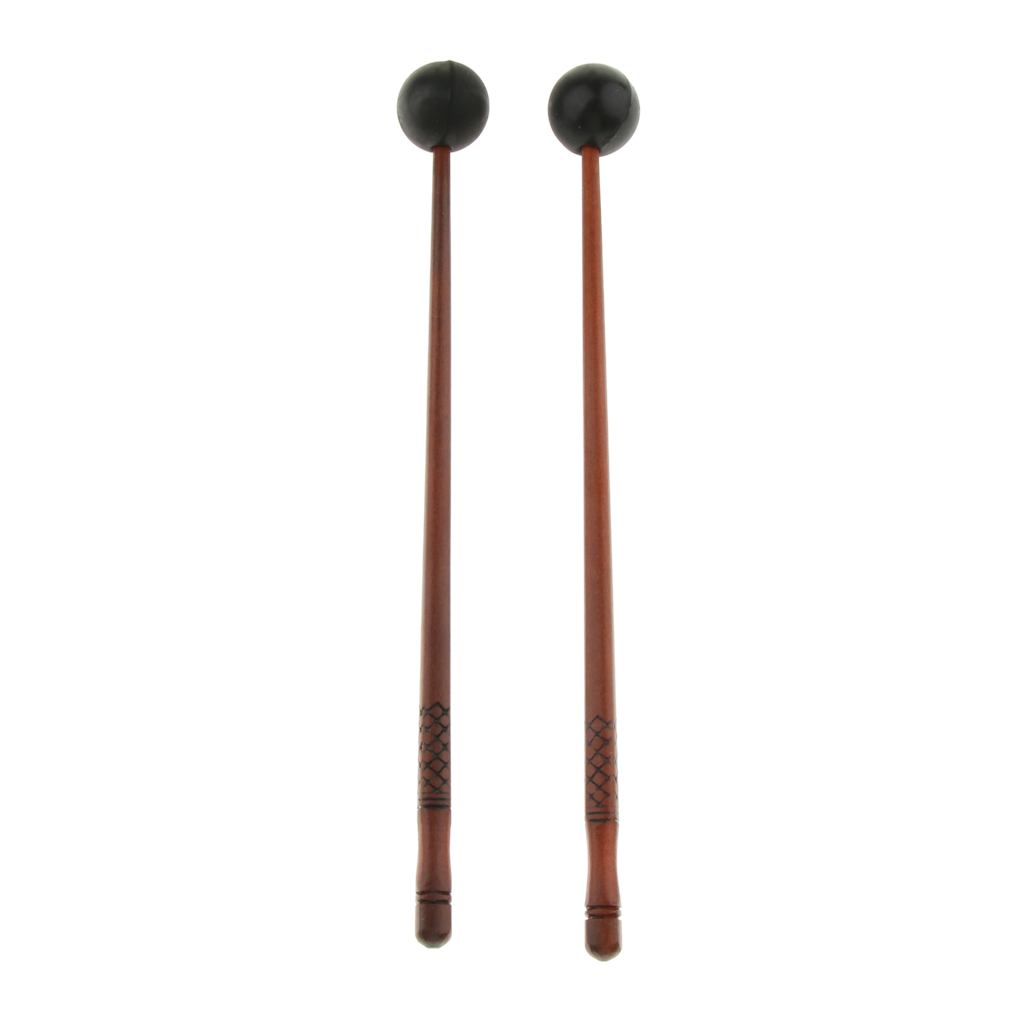 Tongue Drum Steel - 1 Pasang Aksesori Instrumen Perkusi Pemukul