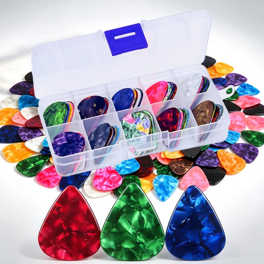 Musical Instrument Gif - 20/30/50 Buah Plectrum Gitar Seluloid dengan