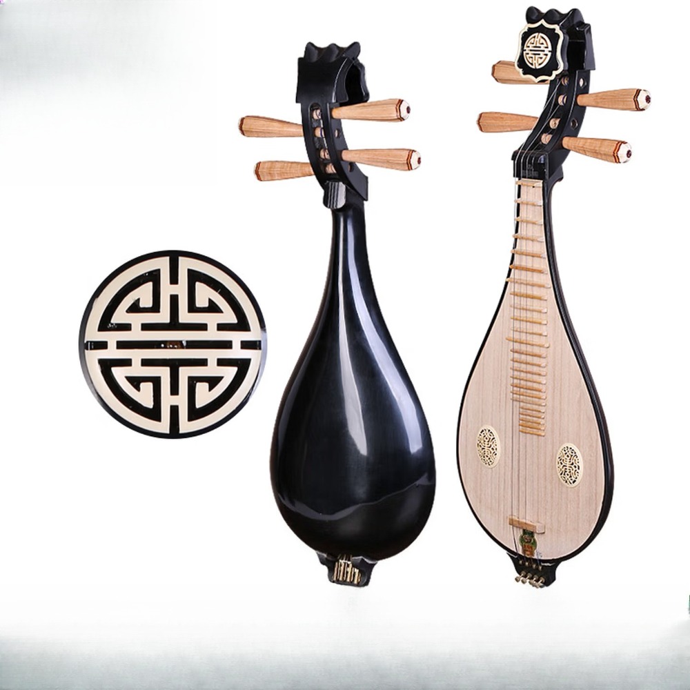 Musical Instrument Music - 654 Liuqin (Tu Pipa) Kayu Catalpa