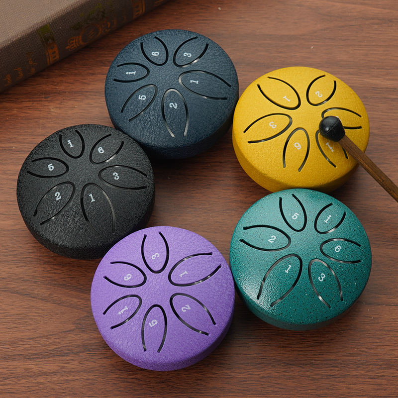 Tongue Drum Steel - Drum Lidah Baja Mini 3 Inci
