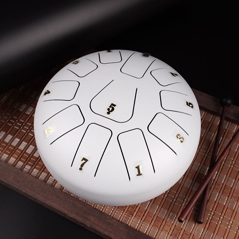 Tongue Drum Steel - Drum Lidah 8 Inci Drum Lidah