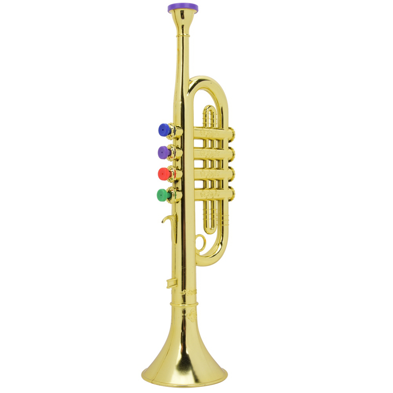 Musical Instrument Fagot - Terompet Anak Berlapis Emas Plastik Mainan