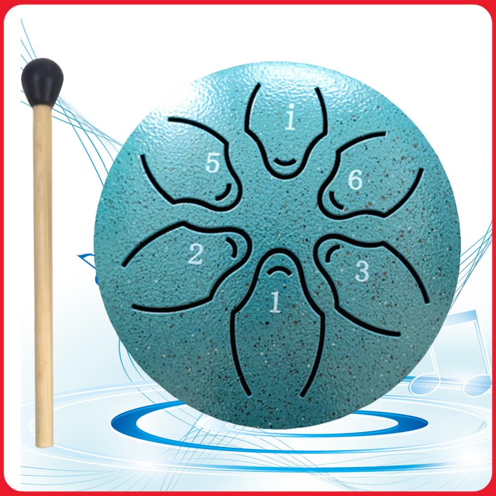 Tongue Drum Steel - Drum Lidah Baja 3 Inci 6