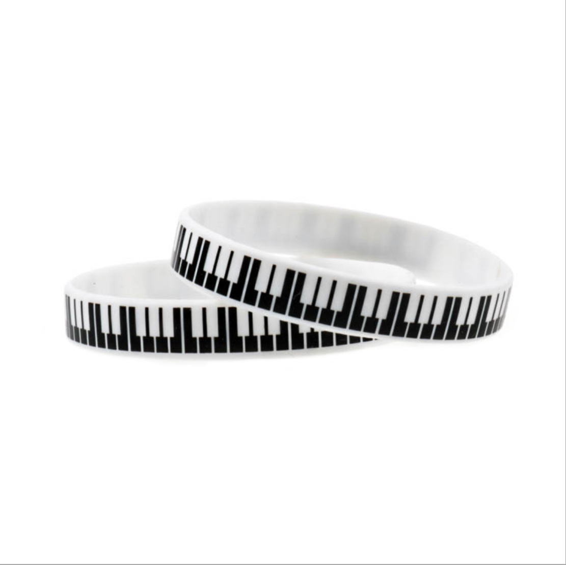 1 Buah/10 Buah Gelang Kunci Pi - Musical Instrument Jewelry ulasan dan harga