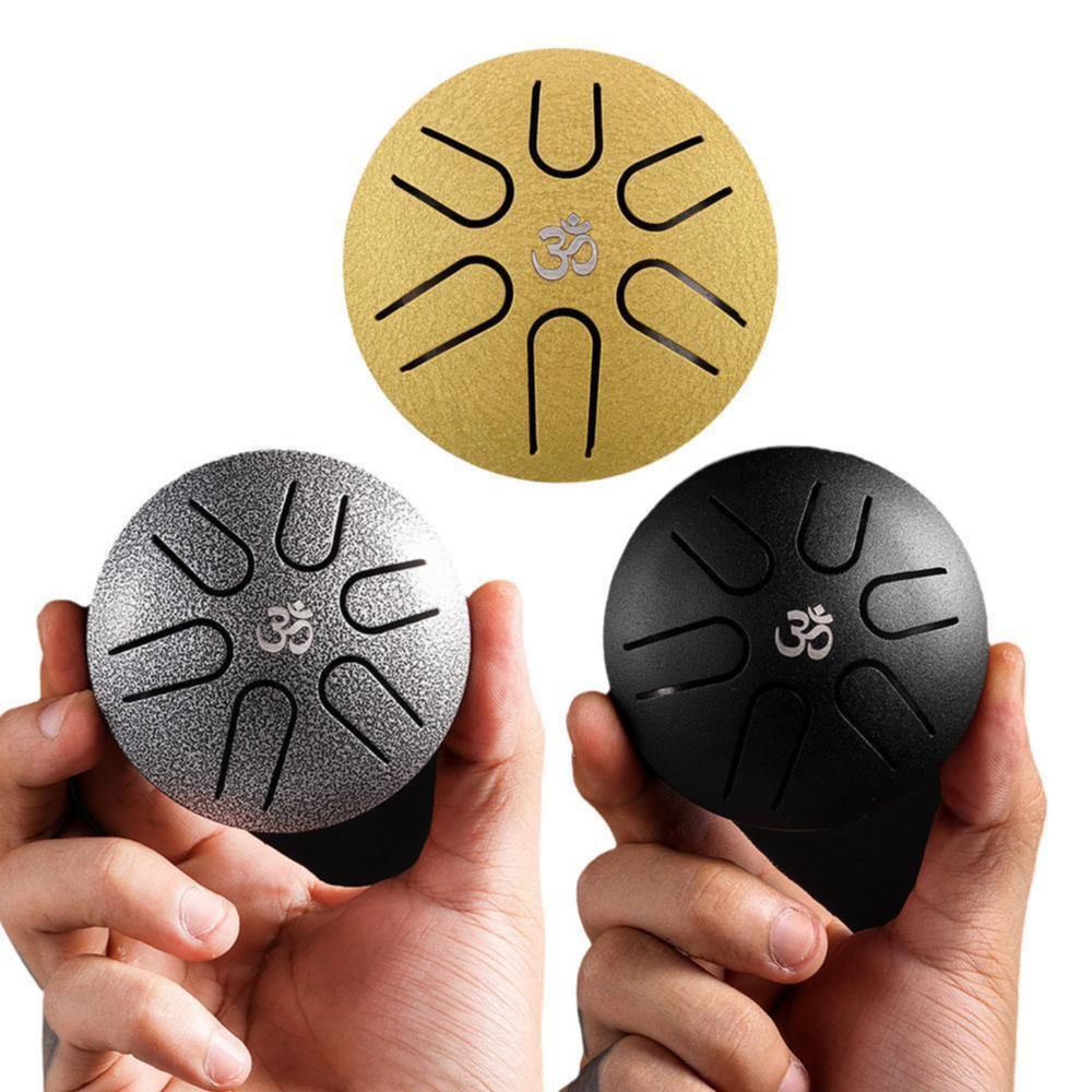 HLURU Drum lidah baja 3 inci 6 - Tongue Drum Steel ulasan dan harga