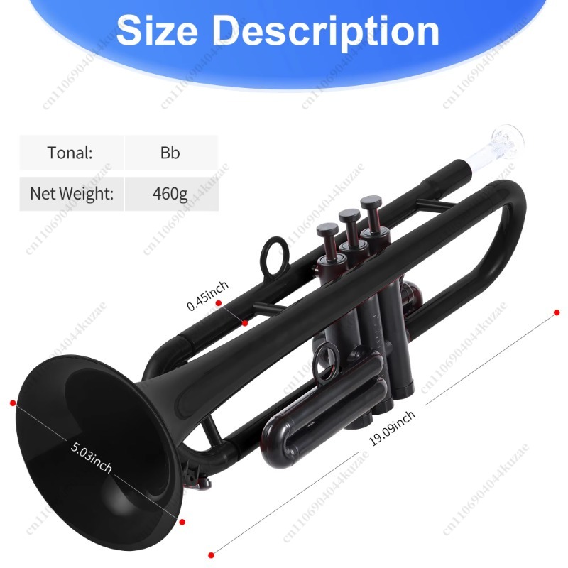 Terompet Plastik B-flat & C-fl - Musical Instrument Fagot ulasan dan harga