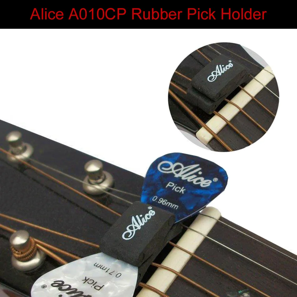 Alice Black Rubber Pick Holder - Musical Instrument Fagot ulasan dan harga