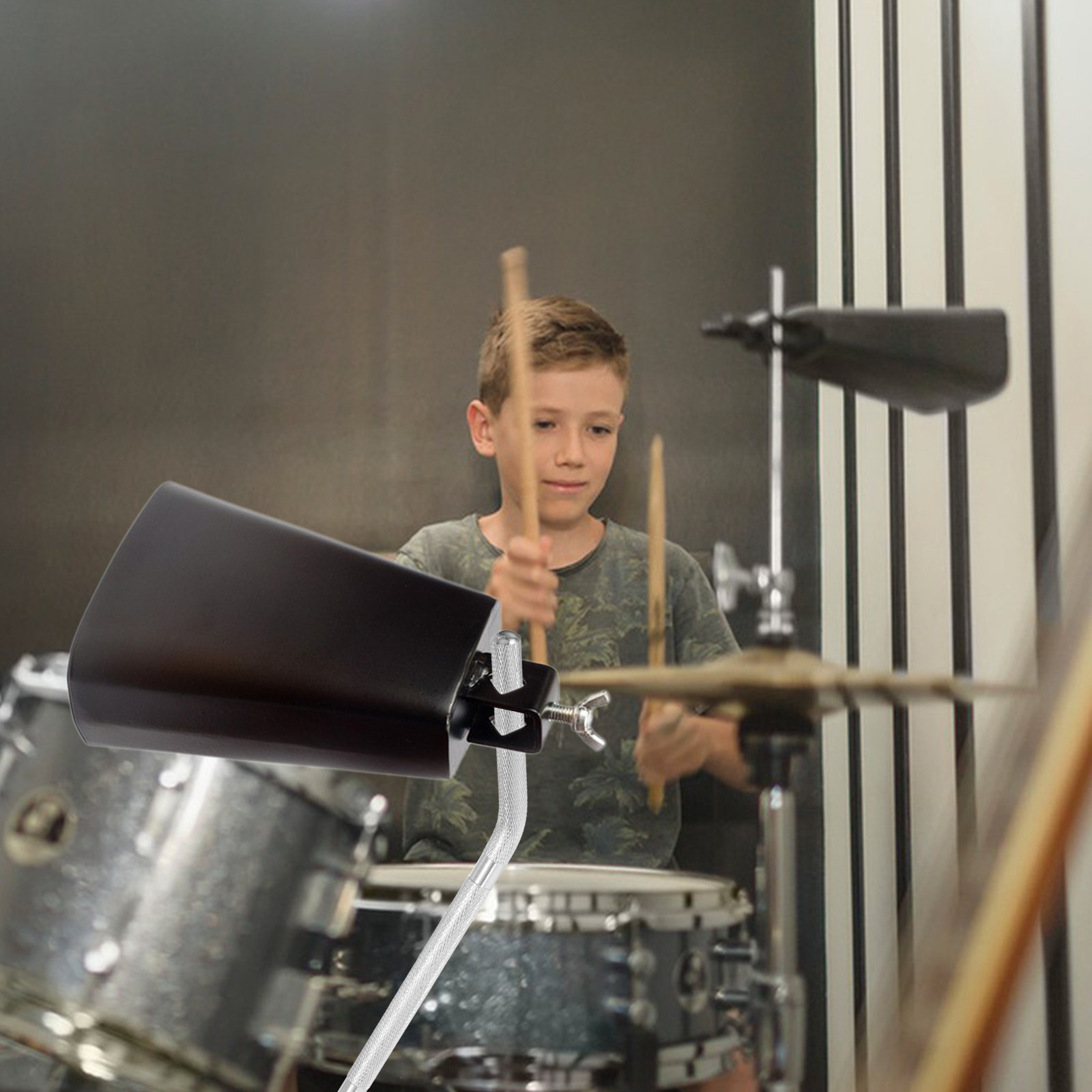 Braket Cowbell Logam Tahan Aus - Musical Instrument Kit ulasan dan harga