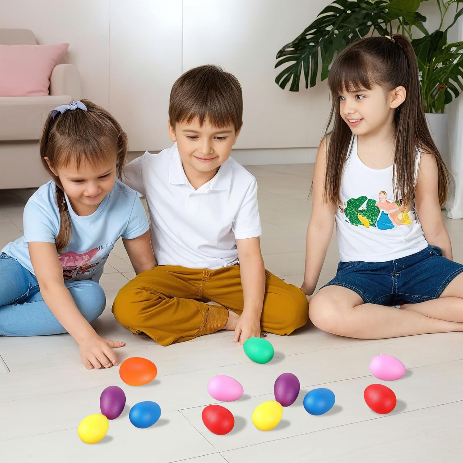 2 Buah Pengocok Telur Plastik  - Musical Instrument Gif ulasan dan harga
