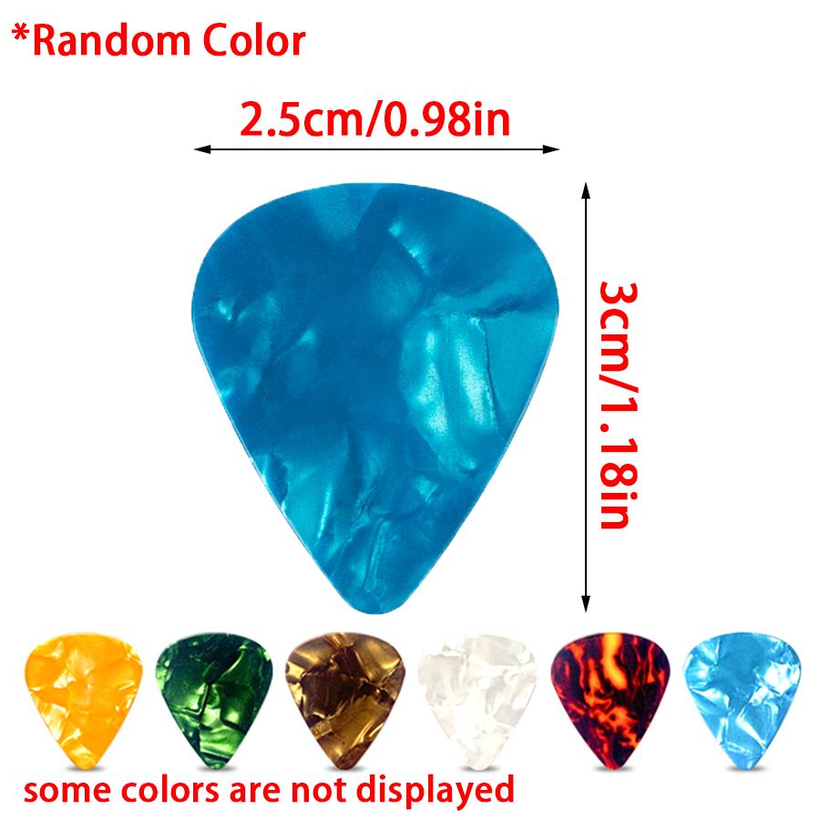 20/30/50 Buah Plectrum Gitar S - Musical Instrument Gif ulasan dan harga