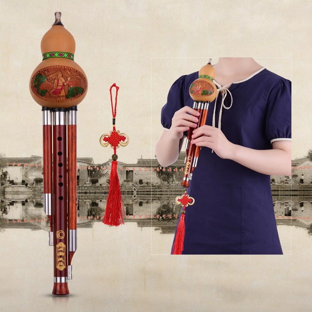 Seruling Labu Hulusi 3 Nada Ku - Musical Instrument Music ulasan dan harga