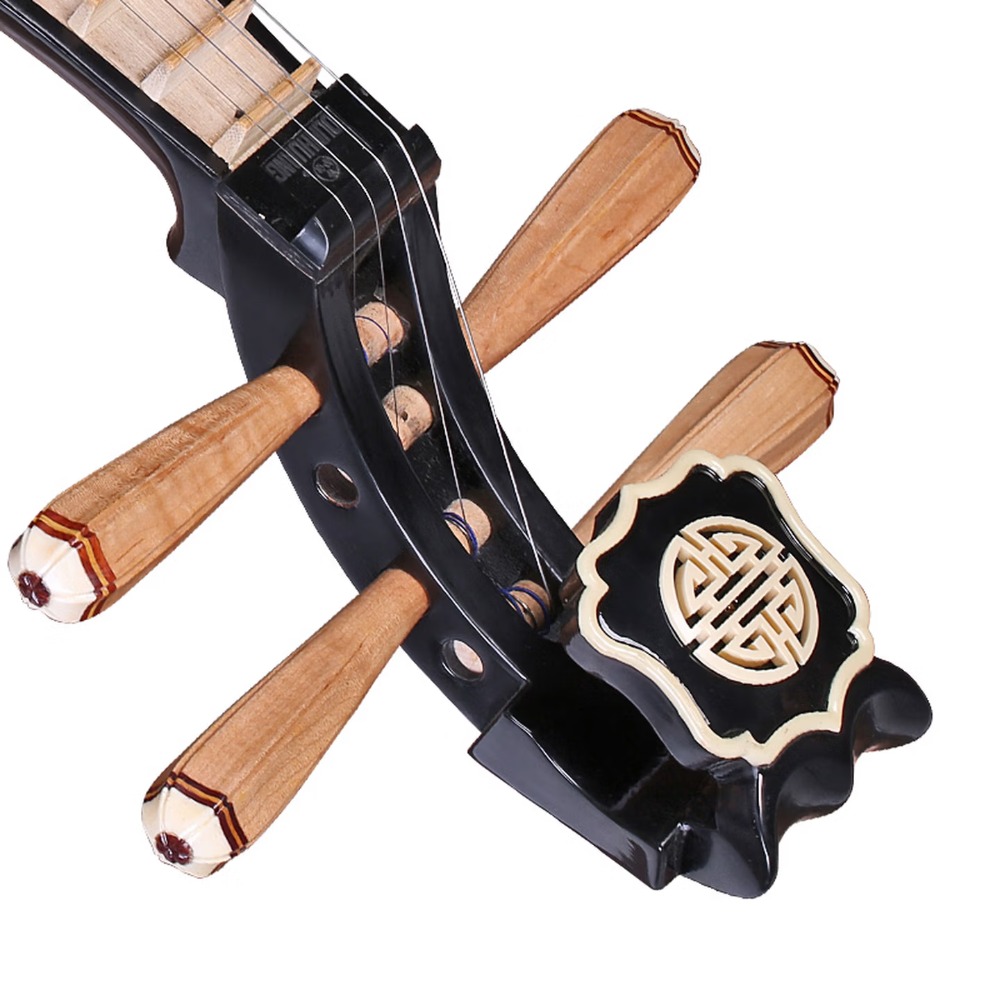 654 Liuqin (Tu Pipa) Kayu Cata - Musical Instrument Music ulasan dan harga