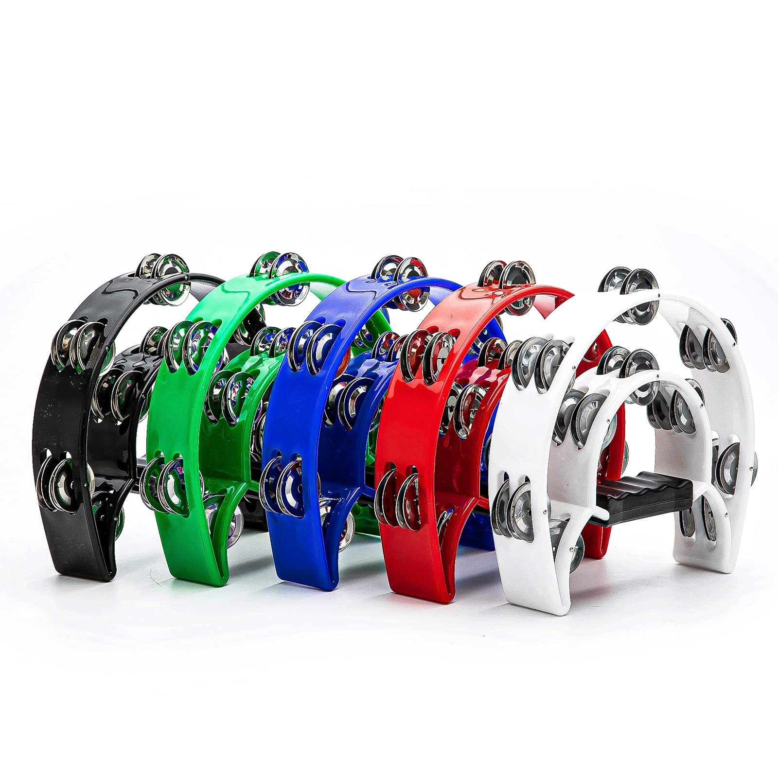 Tamborine Double Row Metal jin - Musical Instrument Gif ulasan dan harga