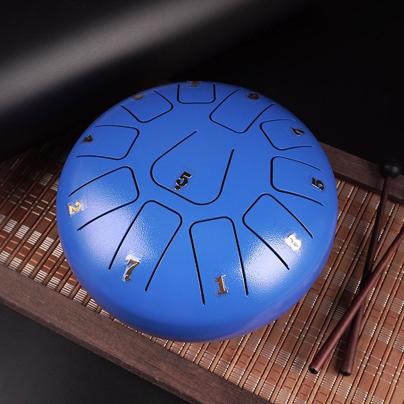 Drum Lidah 8 Inci Drum Lidah B - Tongue Drum Steel ulasan dan harga