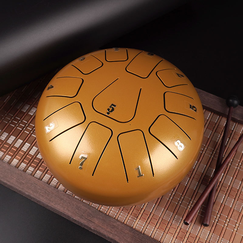 Drum Lidah 8 Inci Drum Lidah B - Tongue Drum Steel ulasan dan harga