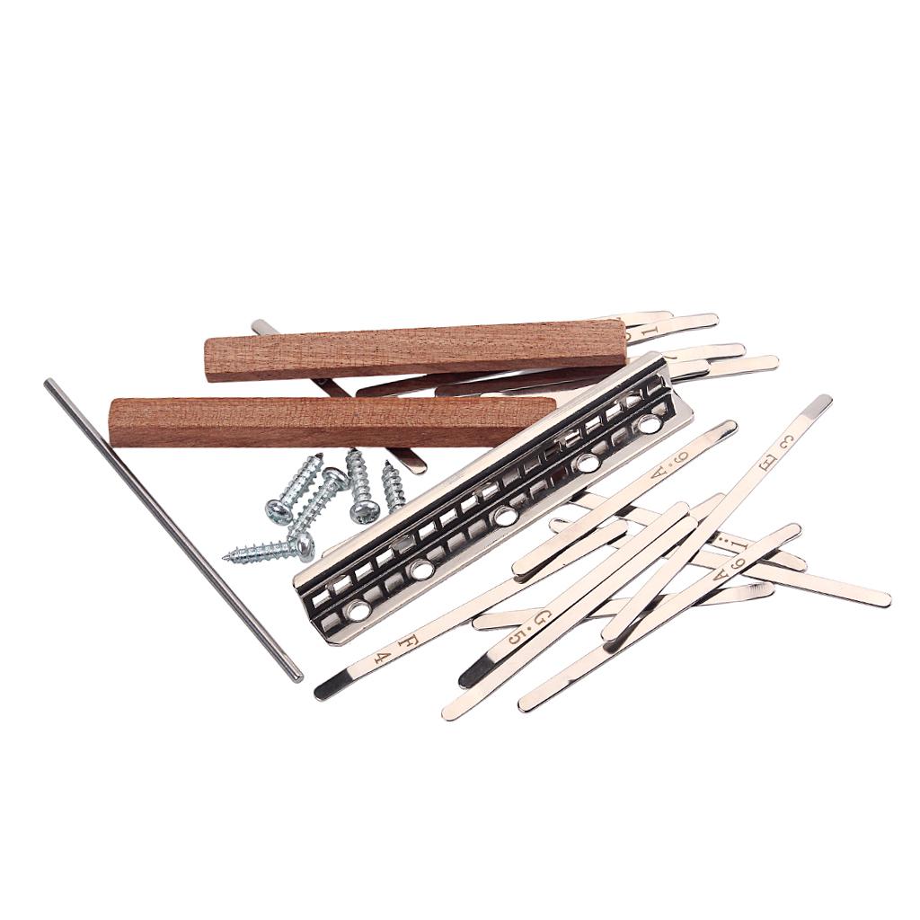 Kalimba 17 Kunci DIY Parts Kit - Musical Instrument Kit ulasan dan harga