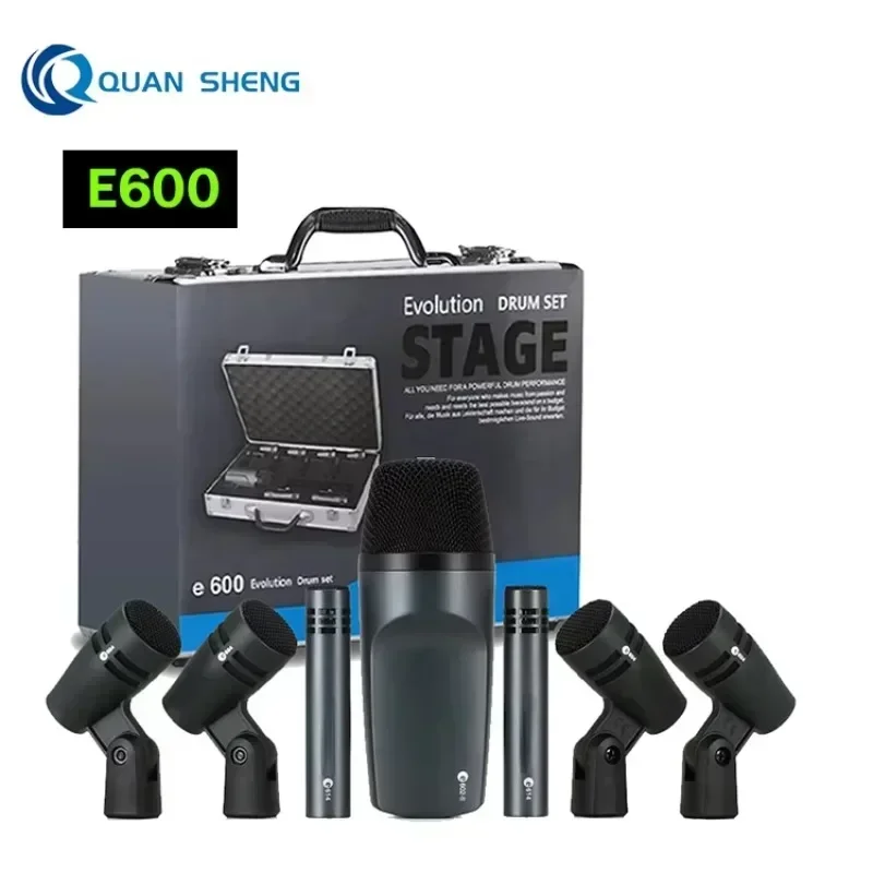 Tersedia Kit Mikrofon Drum E60 - Musical Instrument Kit ulasan dan harga