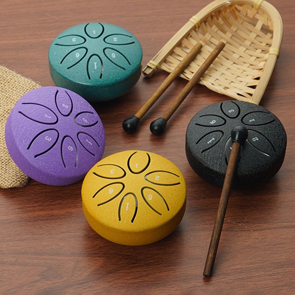 Set Drum Lidah Baja 6 Warna Ta - Tongue Drum Steel ulasan dan harga