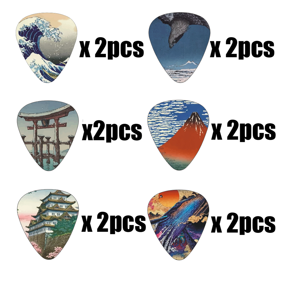 Baru 12 buah/set gitar pick-Je - Musical Instrument Fagot ulasan dan harga