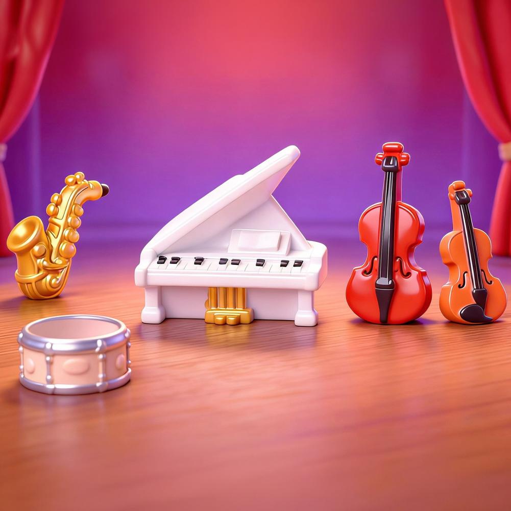 Piano Biola Saksofon Miniatur  - Musical Instrument Fagot ulasan dan harga