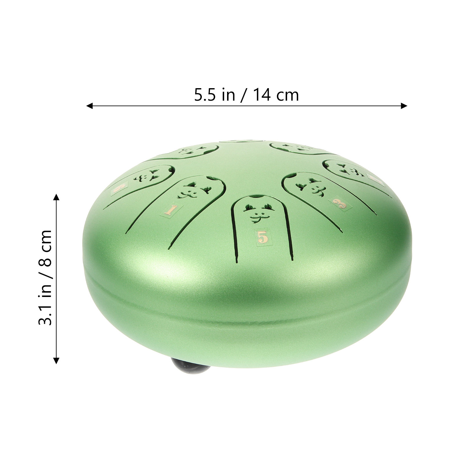 1Set Drum Lidah Baja Instrumen - Tongue Drum Steel ulasan dan harga