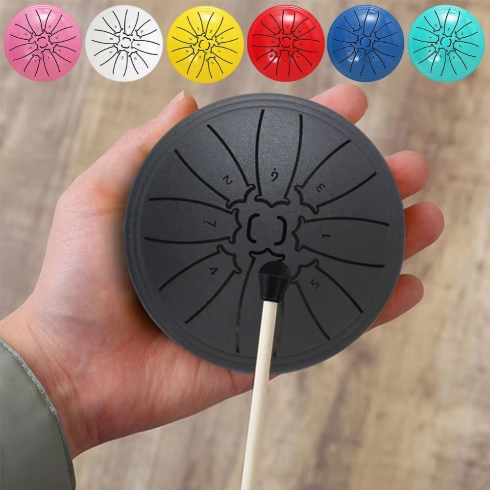 Set Drum Lidah Baja 4 Inci 8 N - Tongue Drum Steel ulasan dan harga